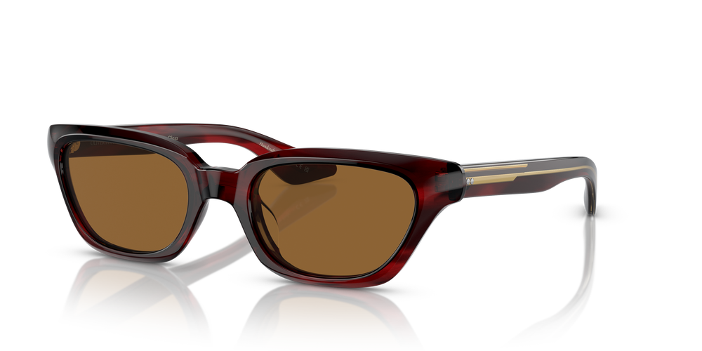 Oliver Peoples 1983C con montatura Bark bordeaux e lenti  Marrone - L'immagine 4