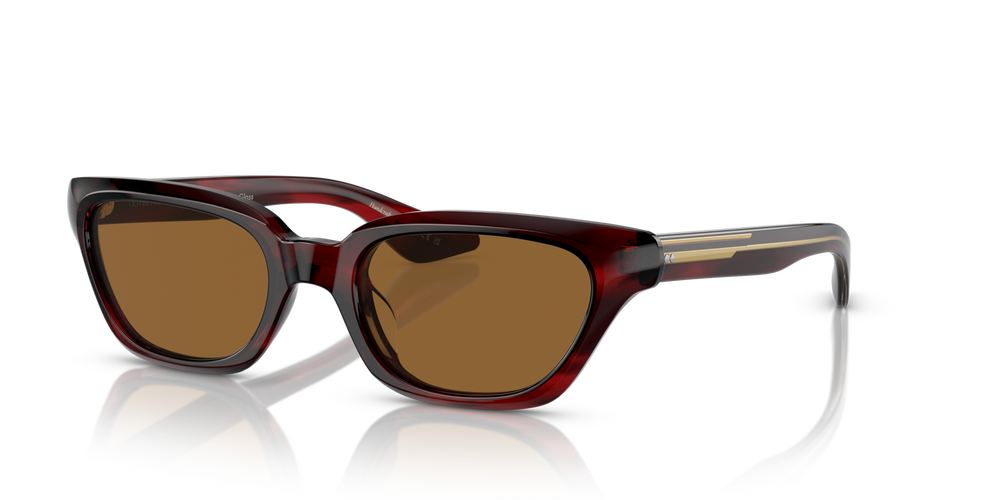 Oliver Peoples 1983C with Bordeaux Bark frame and Brown lenses - image 1