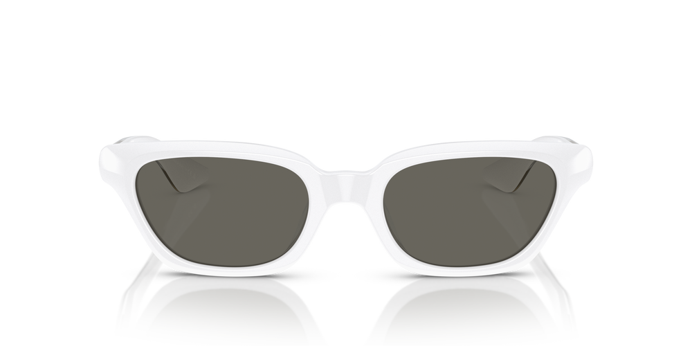 Oliver Peoples 1983C with White frame and Carbon Grey lenses