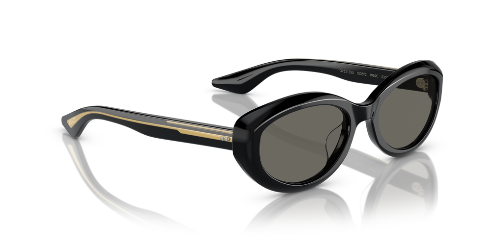 Oliver Peoples 1969C con montatura Nero e lenti  Grigio - L'immagine 3