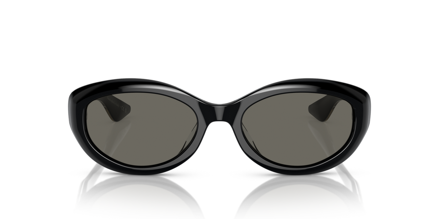 Oliver Peoples 1969C with Black frame and Grey lenses - Image Lenses