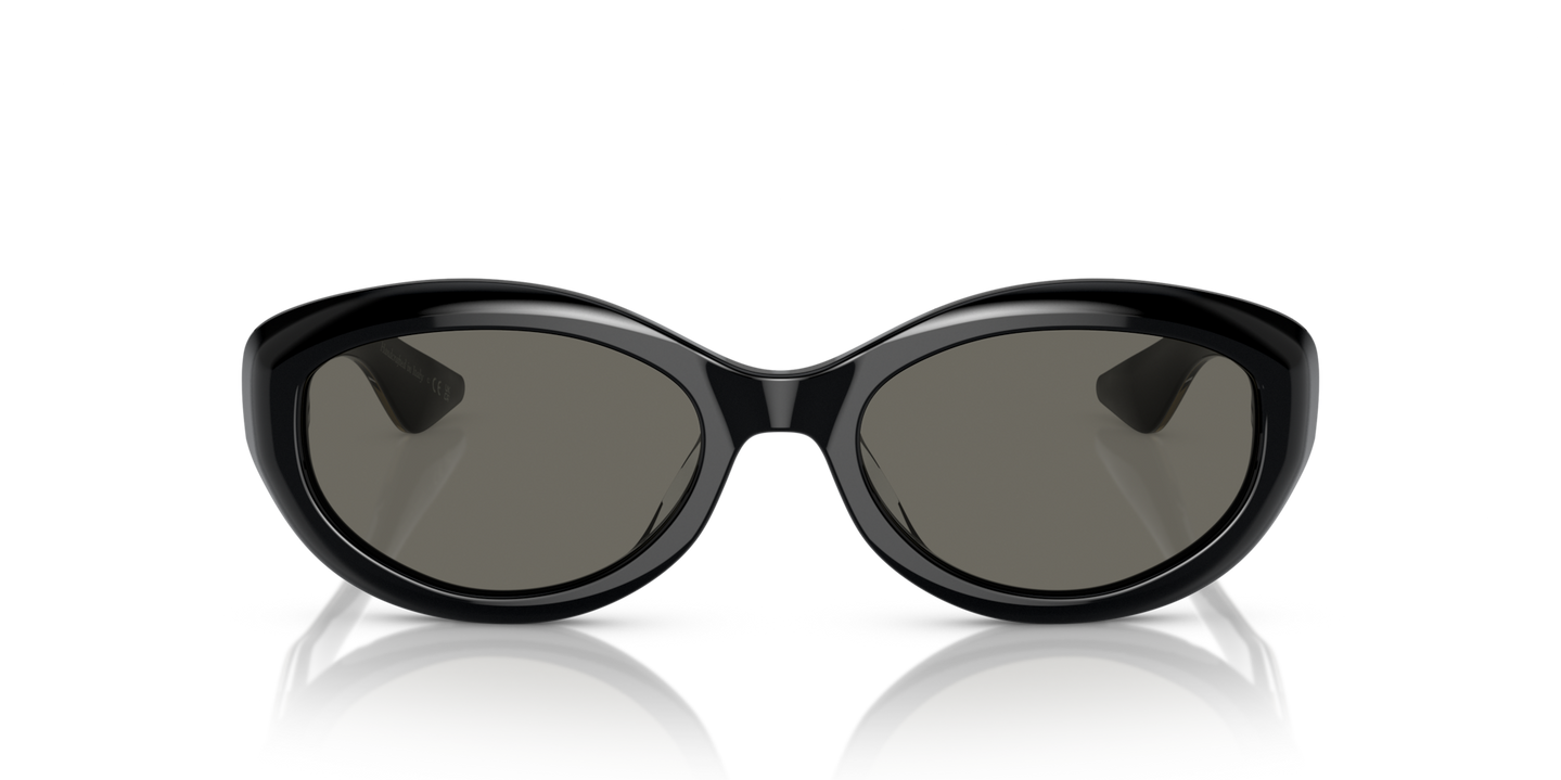 Oliver Peoples 1969C with Black frame and Grey lenses - Image Lenses