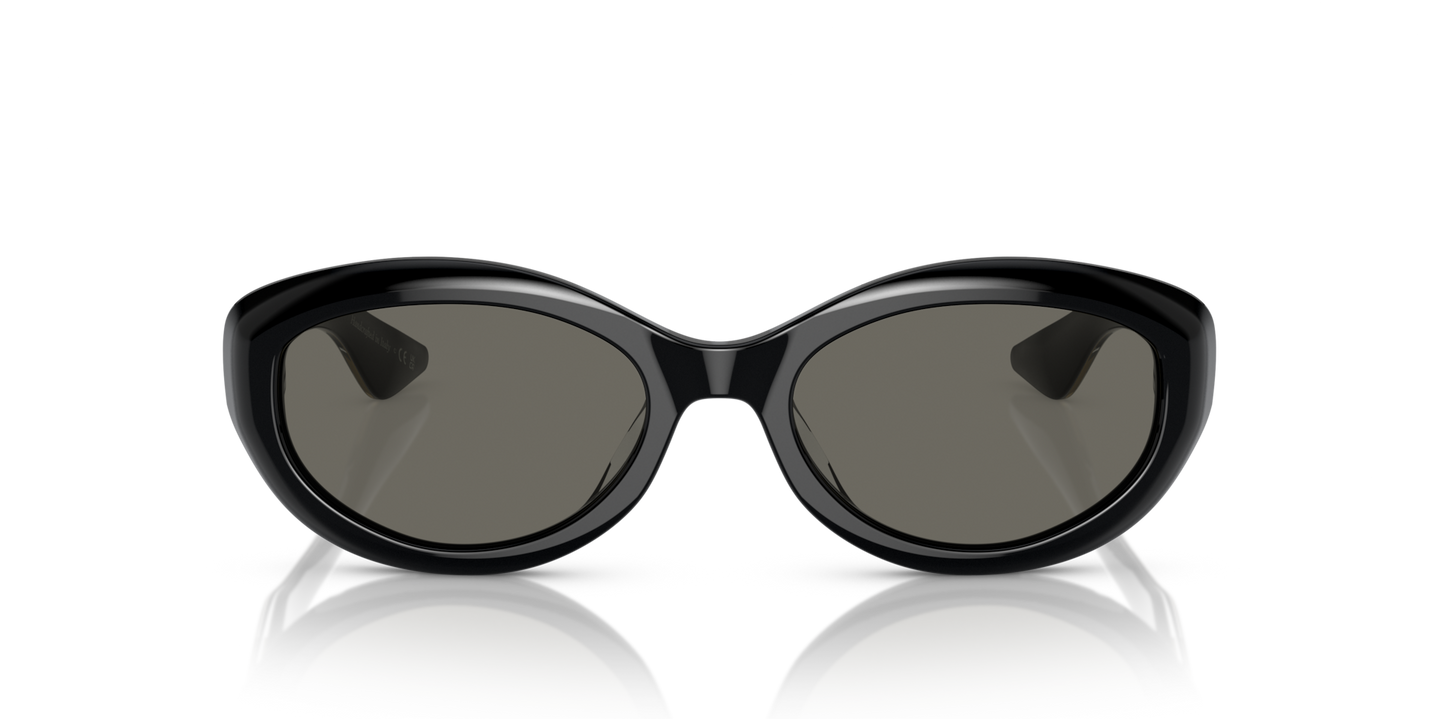 Oliver Peoples 1969C with Black frame and Grey lenses - Image Lenses