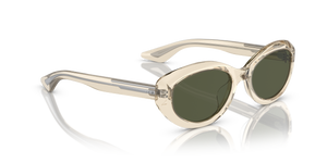 Sie Oliver Peoples 1969C mit Gelbbraun Gestell und Grün Gläsern - Bild 3