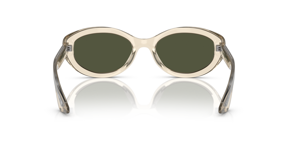 Sie Oliver Peoples 1969C mit Gelbbraun Gestell und Grün Gläsern - Bild 5