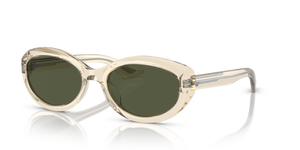 Oliver Peoples 1969C with Buff frame and Green lenses - Image 1