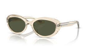 Oliver Peoples 1969C avec une monture Chamois et des verres Vert - image 1