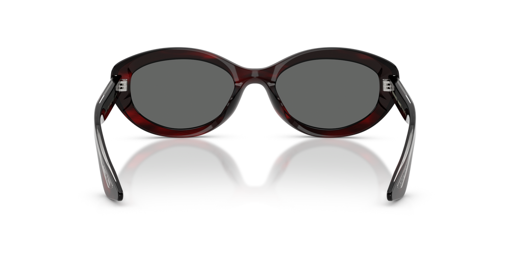 Sie Oliver Peoples 1969C mit Bordeaux Bark Gestell und Grau Gläsern - bild 5