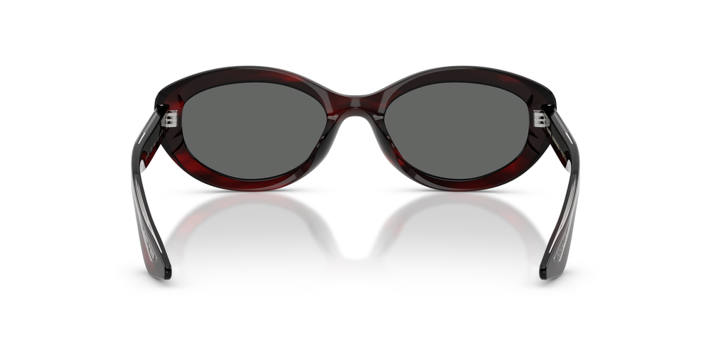 Oliver Peoples 1969C、ボルドーバークフレーム、グレーレンズ - 画像 5