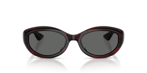 Oliver Peoples 1969C、ボルドーバークフレーム、グレーレンズ - 画像 2
