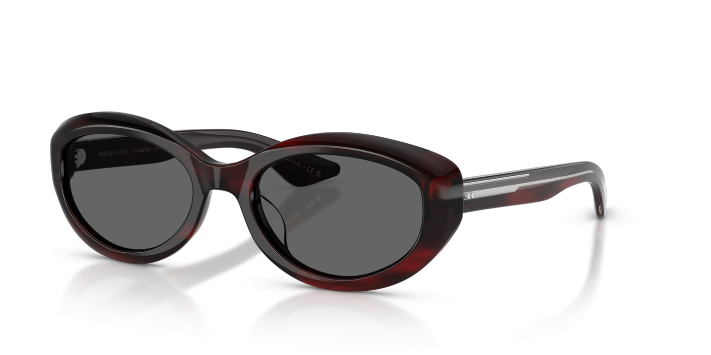 Sie Oliver Peoples 1969C mit Bordeaux Bark Gestell und Grau Gläsern - Bild Stifte