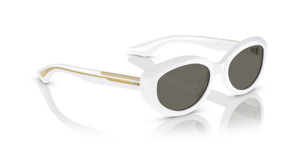 Sie Oliver Peoples 1969C mit Weiß Gestell und Grau Gläsern - bild 3
