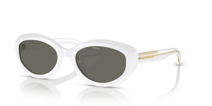 Oliver Peoples 1969C con montura Blanco y lentes Gris - El 1