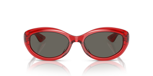 Oliver Peoples 1969C with Translucent Red frame and Grey lenses - image 2
