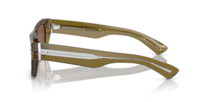 Oliver Peoples Kasdan with Dusty Olive frame and Red lenses - Image 4