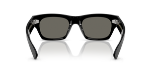 Oliver Peoples Kasdan 18K con montatura Nero e lenti  Grigio - L'immagine 5