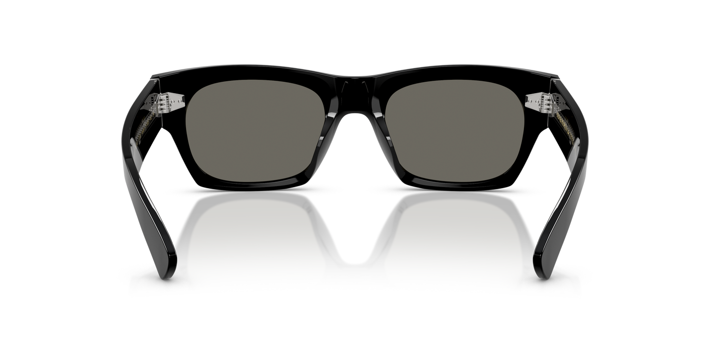 Oliver Peoples Kasdan 18K with Black frame and Carbon Grey lenses