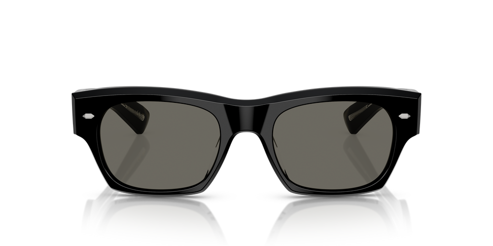 Oliver Peoples Kasdan 18K con montatura Nero e lenti  Grigio - L'immagine 2