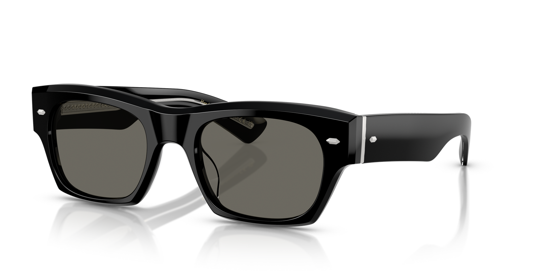 Oliver Peoples Kasdan 18K with Black frame and Carbon Grey lenses