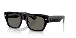Oliver Peoples Kasdan 18K con montatura Nero e lenti  Grigio - L'immagine 1