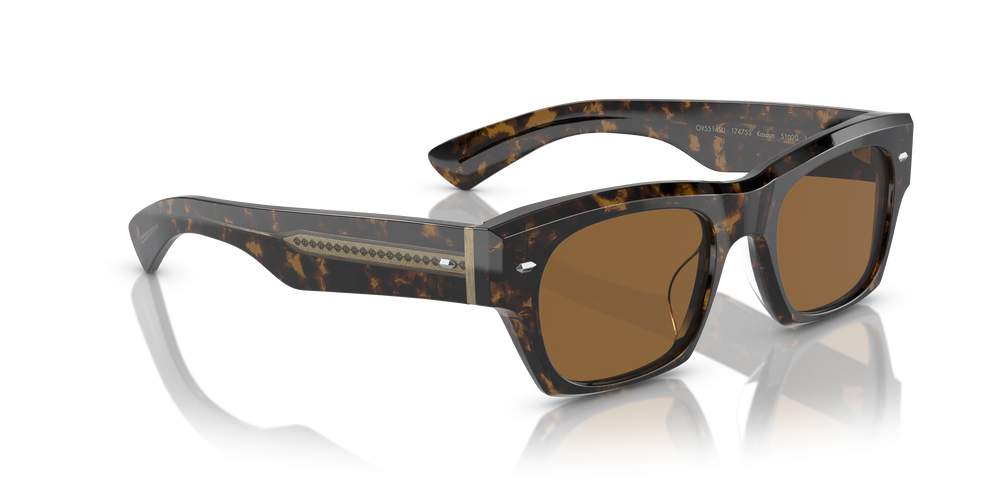 Oliver Peoples Kasdan with Walnut Tortoise frame and Brown lenses - Image 3