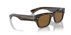 Sie Oliver Peoples Kasdan mit Walnut Tortoise Gestell und Braun Gläsern - bild 3