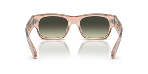 Oliver Peoples Kasdan avec une monture Champagne Quartz et des verres Vert - image 5