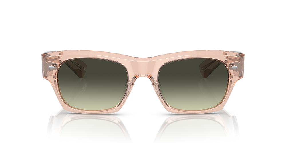 Oliver Peoples Kasdan with Champagne Quartz frame and Green lenses - Image 2