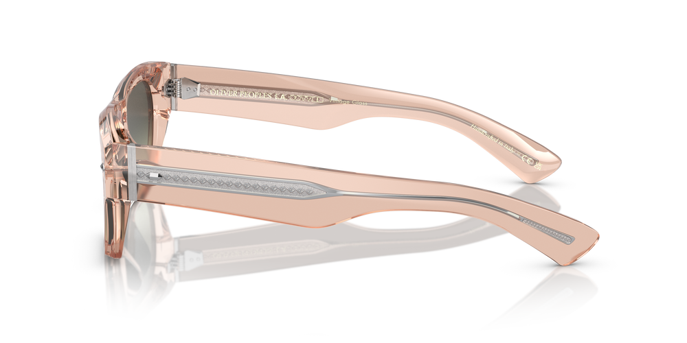 Oliver Peoples Kasdan with Champagne Quartz frame and Green lenses - Image 4