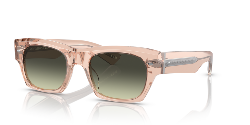 Oliver Peoples Kasdan con montatura Quarzo Champagne e lenti  Verde - immagine 3