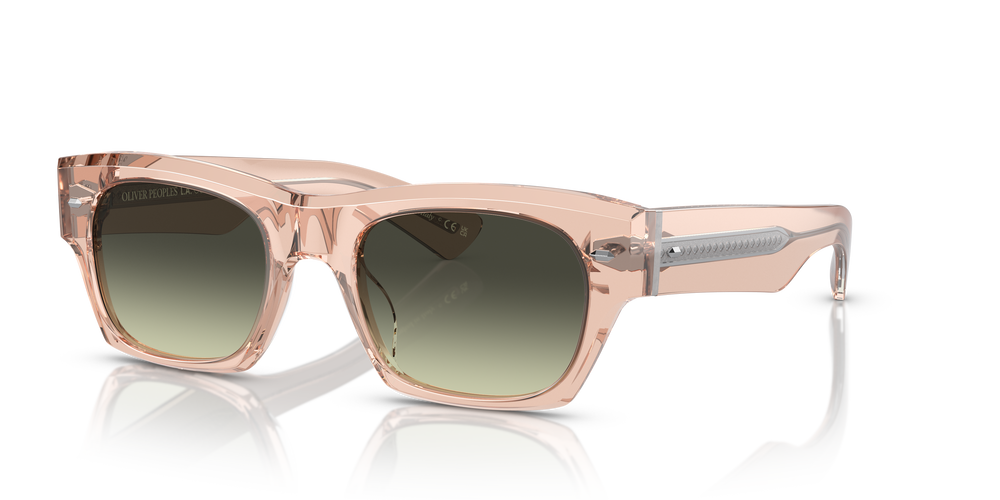 Oliver Peoples Kasdan con montatura Quarzo Champagne e lenti  Verde - L'immagine 2