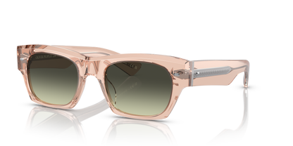 Oliver Peoples Kasdan with Champagne Quartz frame and G-15