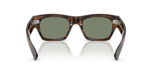 Oliver Peoples Kasdan 18K avec une monture Barchan et des verres Vert - image 5
