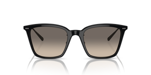 Oliver Peoples Luisella con montura Negro / Gris plateado antiguo y lentes Gris - imagen 2