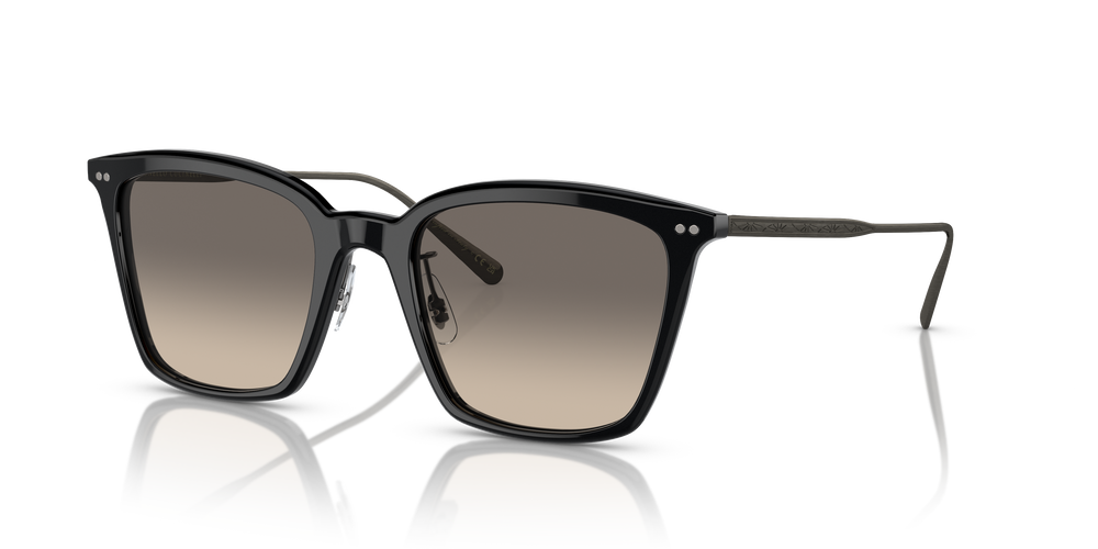 Oliver Peoples Luisella with Black/Antique Pewter frame and Grey lenses - Image 2