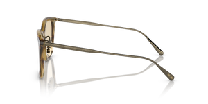 Oliver Peoples Luisella with Amaretto/Striped Honey/Antique Gold frame and Yellow lenses - Image 4