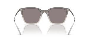 Sie Oliver Peoples Luisella mit Vintage Grey Fade/Silver Gestell und Braun Gläsern - Bild 5