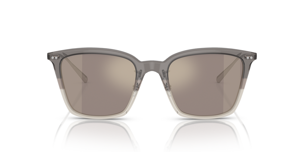 Oliver Peoples Luisella avec une monture Vintage Grey Fade/Silver et des verres Brun - image 2