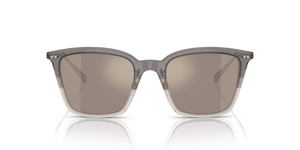 Oliver Peoples Luisella avec une monture Vintage Grey Fade/Silver et des verres Brun - image 2