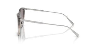 Oliver Peoples Luisella with Vintage Grey Fade/Silver frame and Brown lenses - Image 4