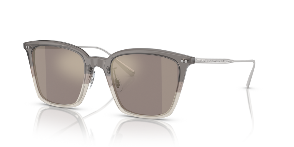 Oliver Peoples Luisella con montura Vintage Grey Fade/Silver y lentes Marrón - imagen 4