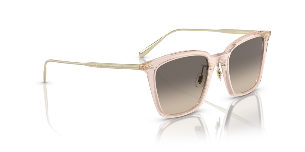 Oliver Peoples Luisella con montura Cipria/Brushed Gold y lentes Gris - imagen 3