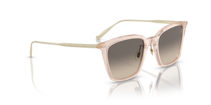 Oliver Peoples Luisella con montura Cipria/Brushed Gold y lentes Gris - imagen 3