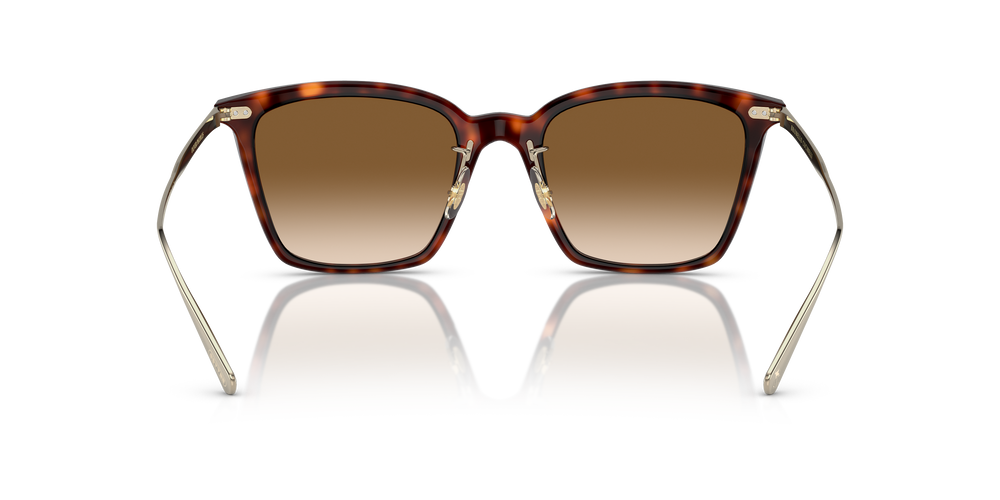 Oliver Peoples Luisella con montatura Amaro Tortoise/Gold e lenti  Marrone - L'immagine 5