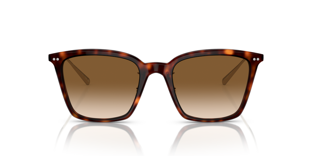 Oliver Peoples Luisella con montatura Amaro Tortoise/Gold e lenti  Marrone - L'immagine 2