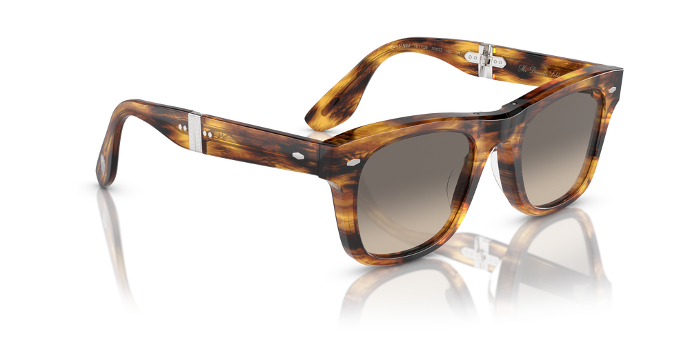 Oliver Peoples Mister Brunello Folding con montatura El Mirage Tartarugato e lenti  Grigio - image 4