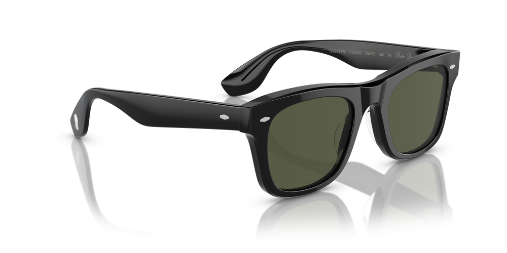 Oliver Peoples Mister Brunello with Black frame and Green lenses - image 3