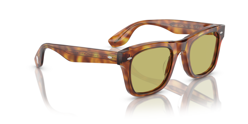 Oliver Peoples Mister Brunello con montatura Vintage LBR e lenti  Verde - L'immagine 3