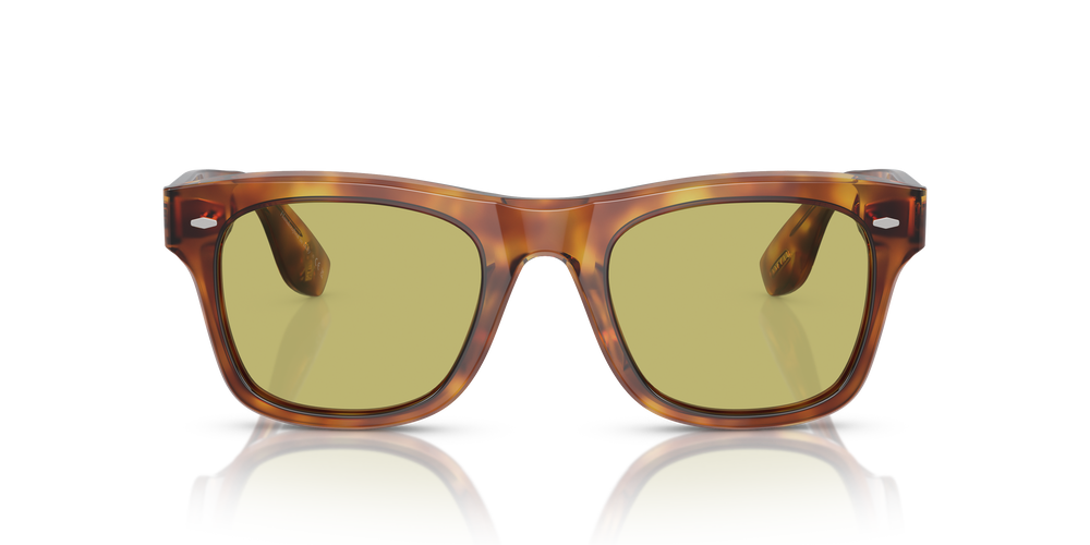 Oliver Peoples Mister Brunello con montura Vintage LBR y lentes Verde - El 2