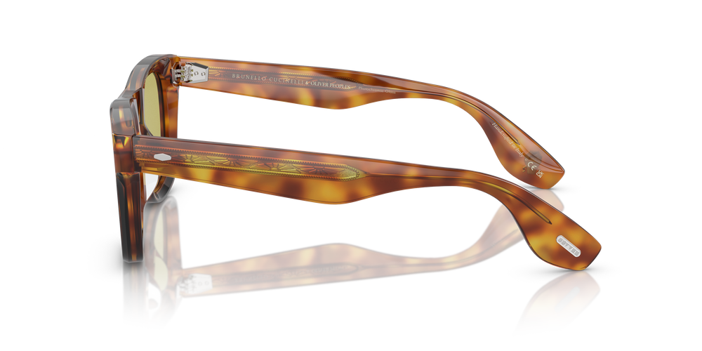 Oliver Peoples Mister Brunello con montatura Vintage LBR e lenti  Verde - L'immagine 4